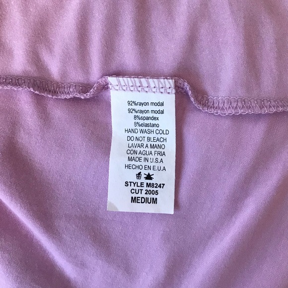 Chic Lilac Ruffle Blouse - Picture 14 of 14